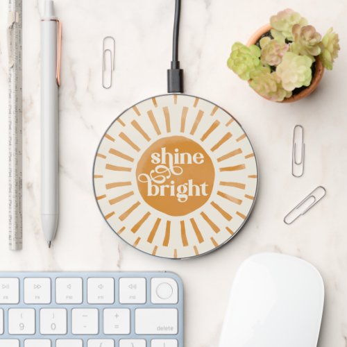 Shine Bright Sun Wireless Charger