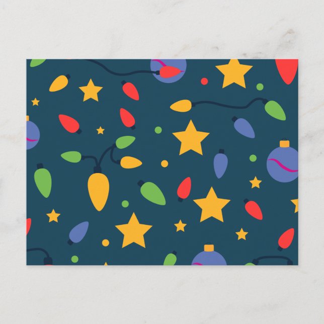 Shine bright this season! holiday postcard (Front)