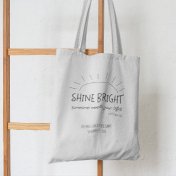Shine Bright Tote Bag by VisionsandVerses at Zazzle