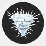 Shine Classic Round Sticker