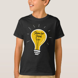 Shine for JESUS – Matthew 5:16 Sunday School Faith T-Shirt