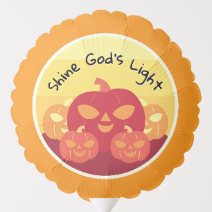 Shine God’s Light Halloween Air-Filled Balloon