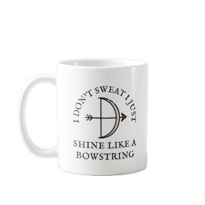 Shine Like a Bowstring | Archery Lover Coffee Mug