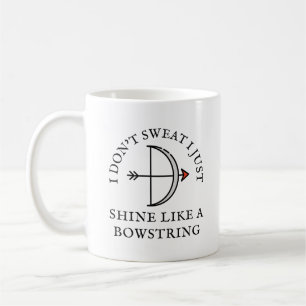 Shine Like a Bowstring Archery Lover Coffee Mug