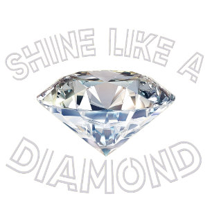 Shine Like A Diamond Apron