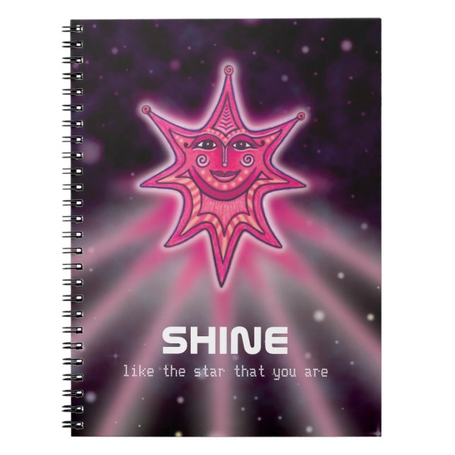 Shine Like A Star Notebook (Front)