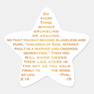 Shine Like Stars Star Stickers