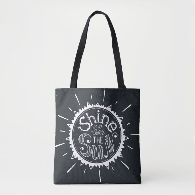 Shine Like The Sun Tote Bag (Front)