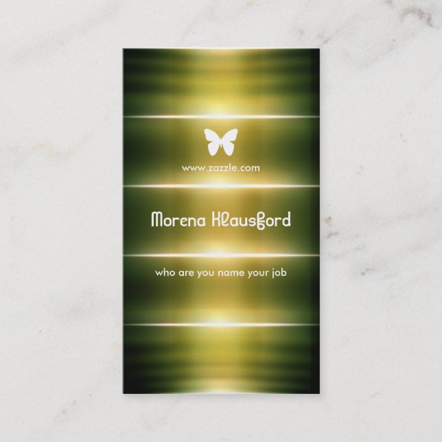 shine lines business card (Front)