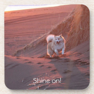 Shine on, coaster set, customizable