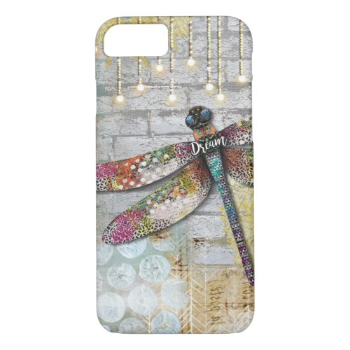 Shine On Dragonfly Phone Case