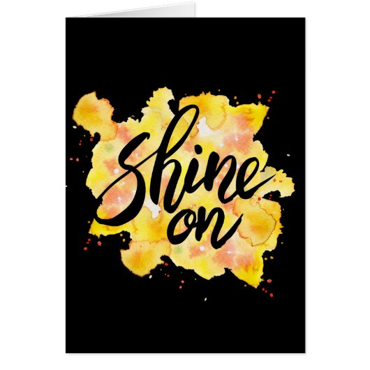 Shine On Graffiti Art (Front)