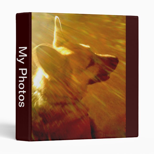Shine On Me German Shepherd Binder (Front/Spine)