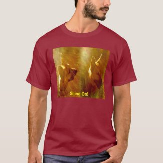 Shine On Me German Shepherd Views T-Shirt