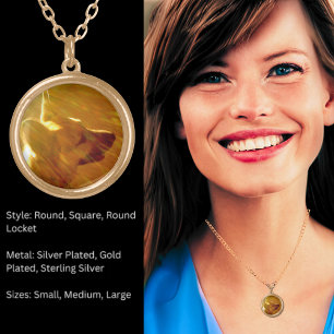Shine On Me Heavenly German Shepherd Gold Plated Necklace