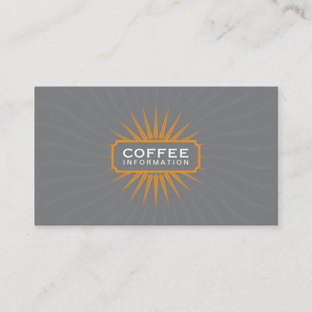 Shine Ornamental Element Business Card (Front)