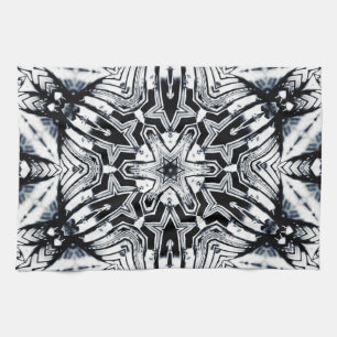 Shine Silva Geometric Star Kitchen Towel