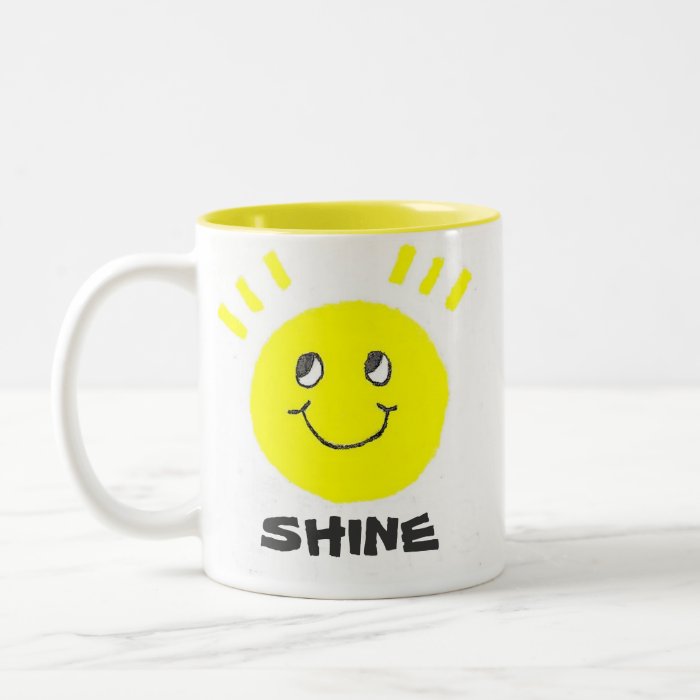 Shine Smiley Face Mug