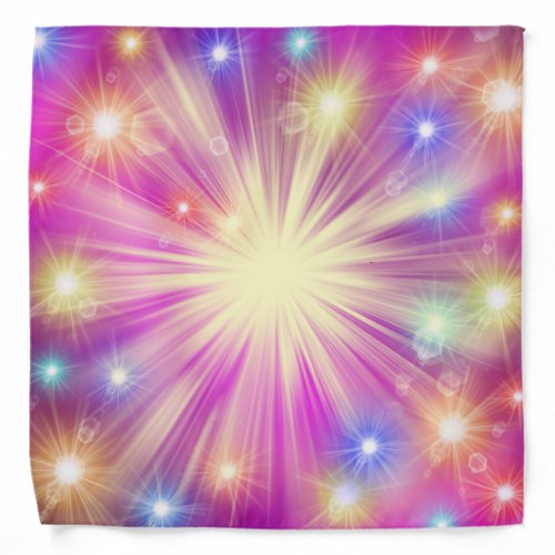 shine star sparkle glow glitter light effect bandana