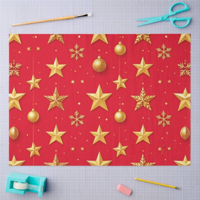 Shine, Starry Christmas Tissue Paper (Craft)