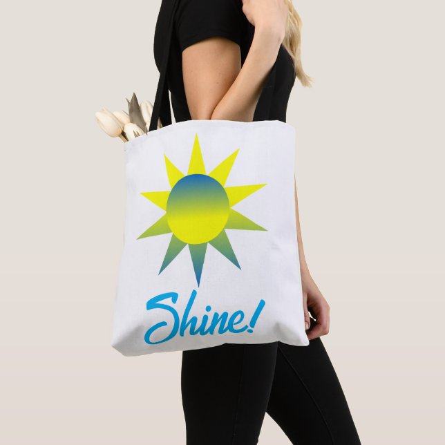 Shine Sun Tote Bag (Close Up)