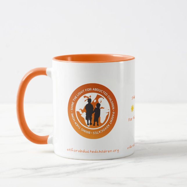 Shine the Light Mug – Bring Them Home (Left)