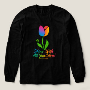 Shine With All Your Colors – Inspirational Collect Tri-Blend Shirt