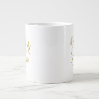 Shine with Purpose ✨ | Luxury Gold Design Giant Coffee Mug