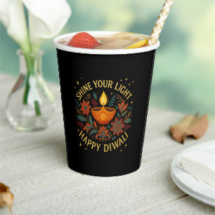 Shine Your Light – Happy Diwali Coffee Mug Paper Cups