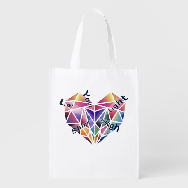 Shine your light, love bag <3 (Front)