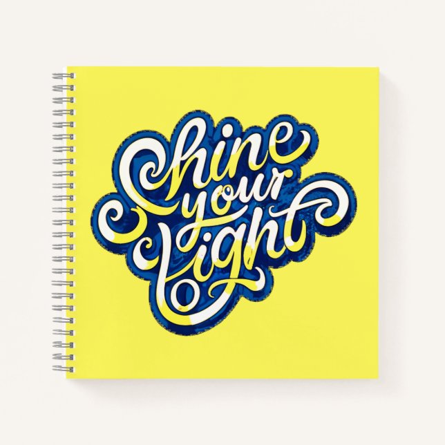 Shine your Light Notebook (Front)
