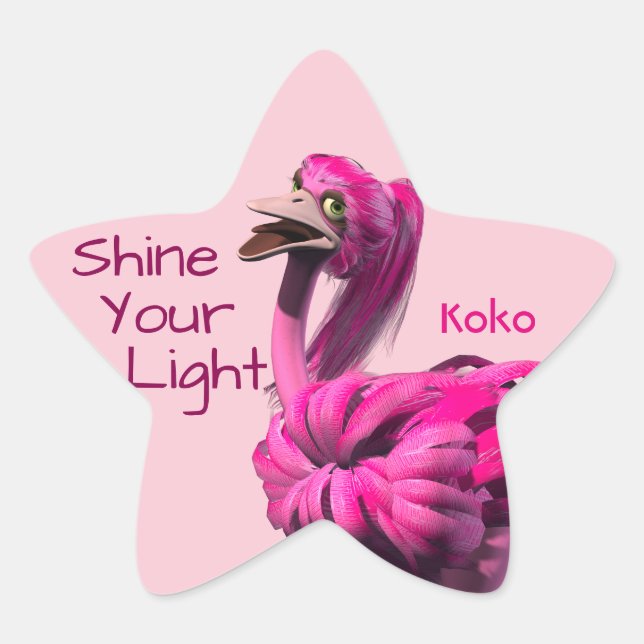 Shine Your Light Stickers (Front)