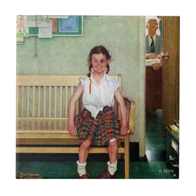 Shiner or Outside the Principal's Office Tile (Front)