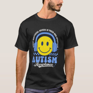 Shines in Their Own Spectrum Autism Awareness Acce T-Shirt