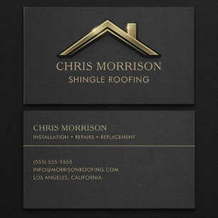 Shingle Roofing Business Card
