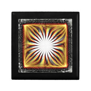 Shining abstract decoration gift box
