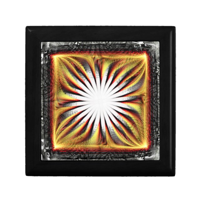 Shining abstract decoration gift box (Front)