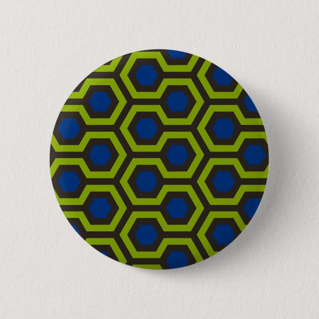 Shining Blue Button (Front)