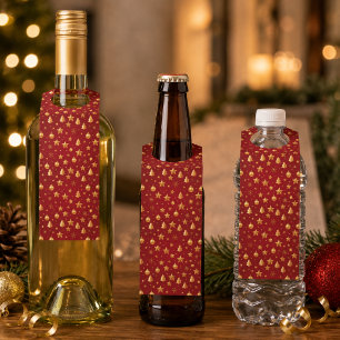 Shining Bright on Christmas Night Bottle Hanger Tag