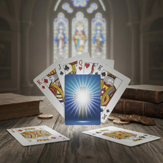 Shining Cross Poker Cards