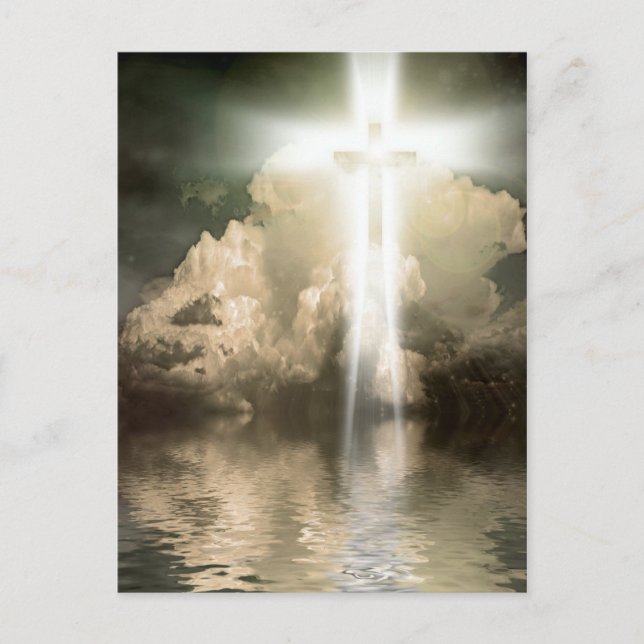 Shining cross postcard (Front)
