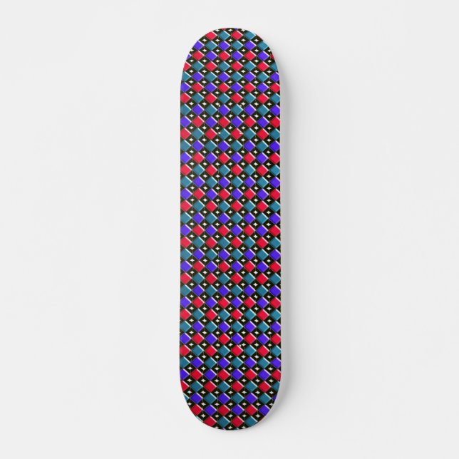 Shining Diamonds Skateboard Deck (Front)