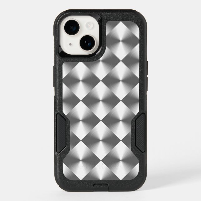 Shining Digital Diamond Pattern Otterbox iPhone Case (Back)