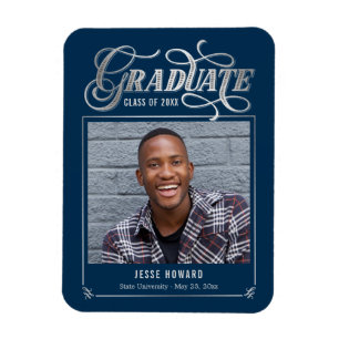 Shining Future Editable Color Graduation Magnet