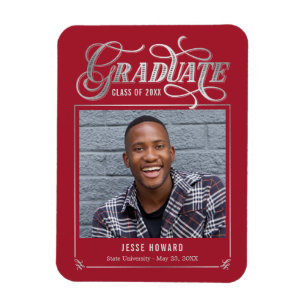 Shining Future Editable Color Graduation Magnet