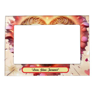 "Shining Heart Love" Magnetic Frame