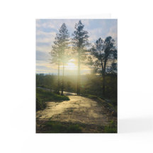 Shining Hope - Folded Greeting Card
