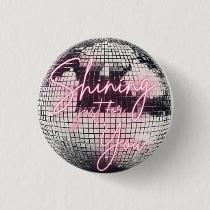 Shining Just For You Mirror Ball Button