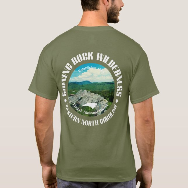 Shining Rock Wilderness T-Shirt (Back)