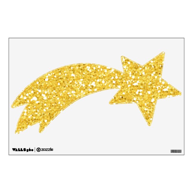 Shining Shooting Star - SRF Wall Sticker (Front)